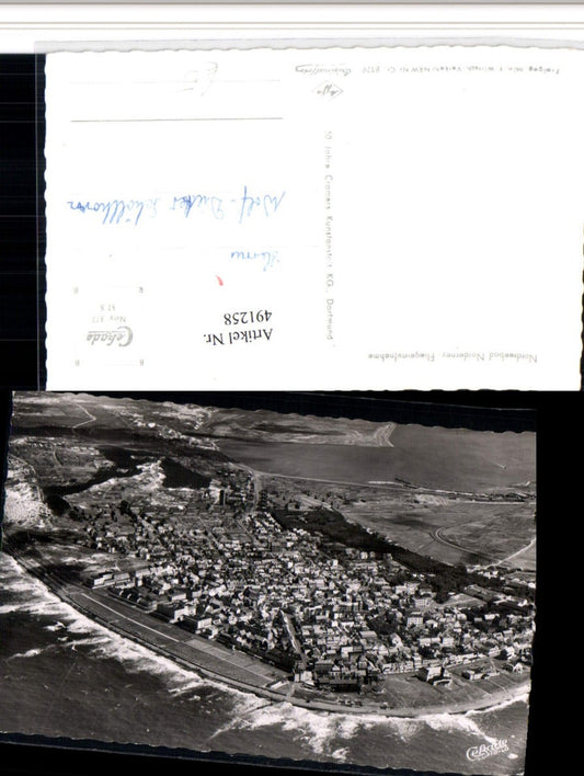 491258,Nordseebad Norderney Totale Fliegeraufnahme