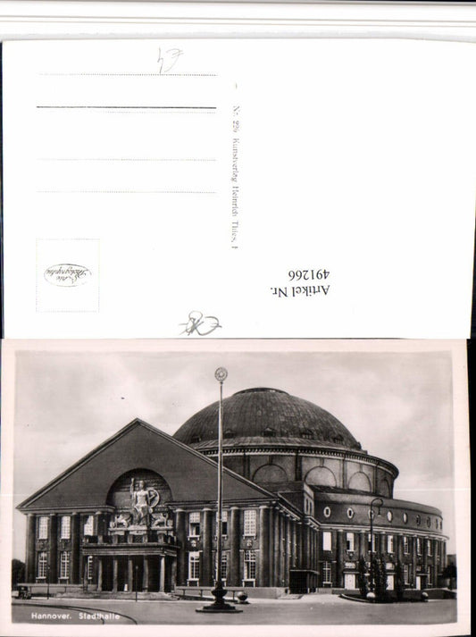 491266,Hannover Stadthalle Gebäude