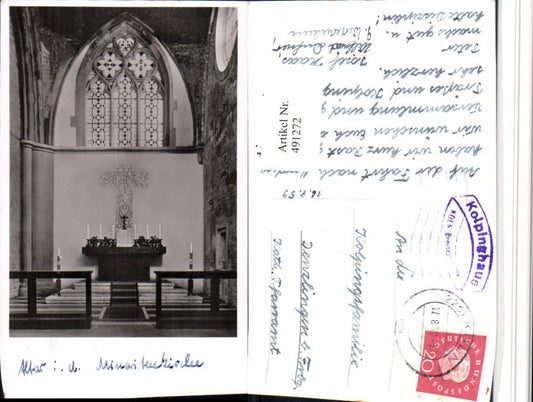 491272,Köln am Rhein Minoritenkirche Kirche Altar