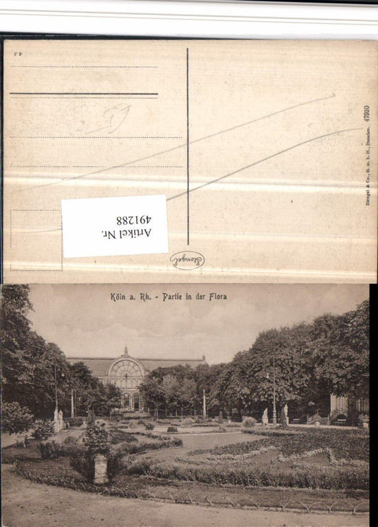 491288,Köln am Rhein Partie in der Flora pub Stengel & Co 47910