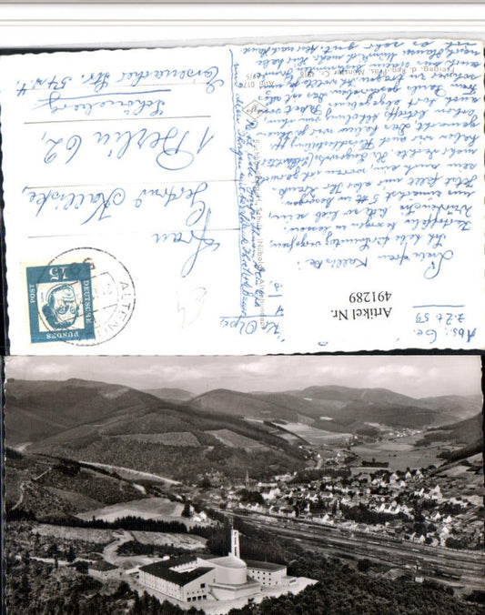 491289,Altenhundem im Sauerland Totale m. Missionshaus Maria Königin