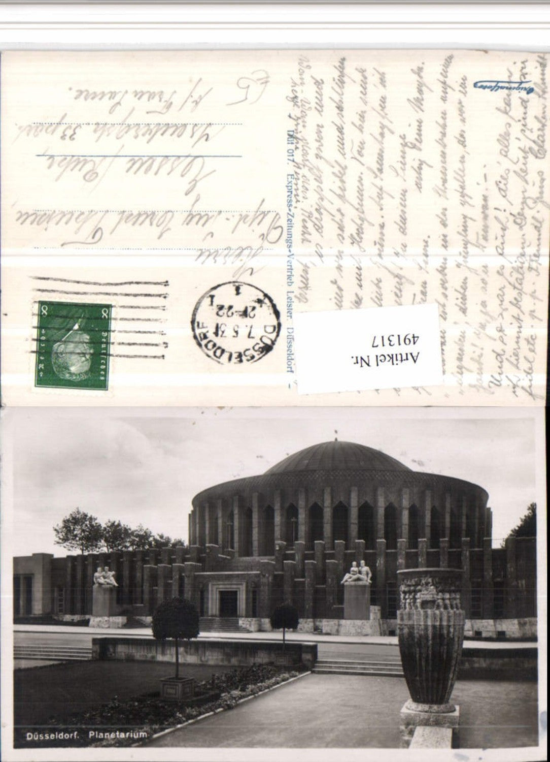 491317,Düsseldorf Planetarium Gebäude