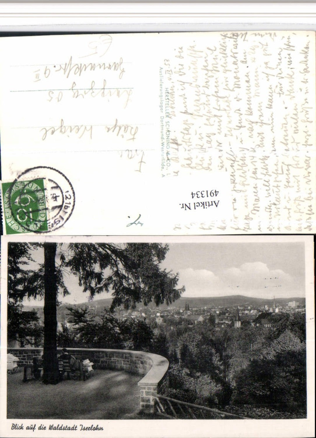 491334,Blick auf Iserlohn Teilansicht