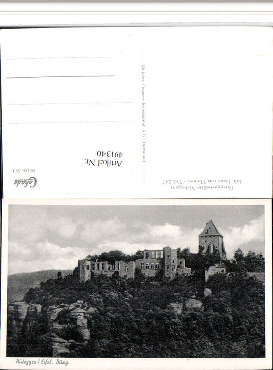 491340,Nideggen in d. Eifel Burg
