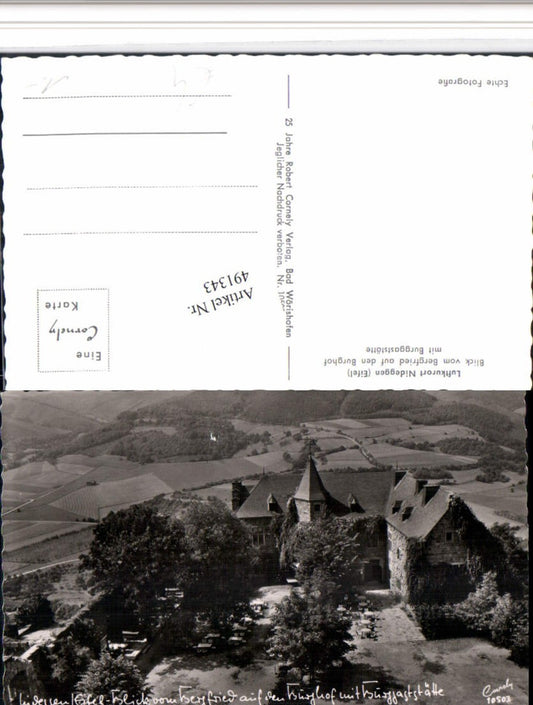 491343,Nideggen in d. Eifel Burghof m. Gaststätte