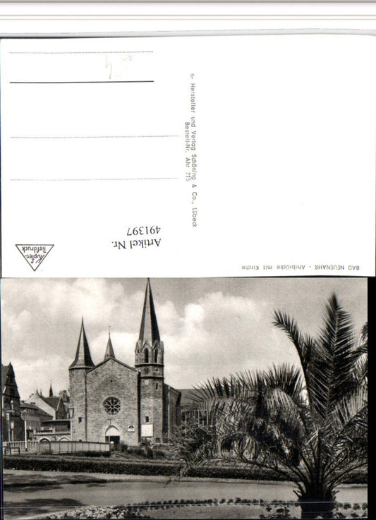 491397,Bad Neuenahr Ahrbrücke Brücke m. Kirche