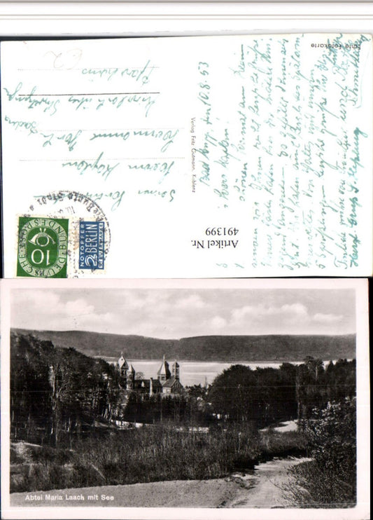 491399,Abtei Maria Laach m. See b. Glees