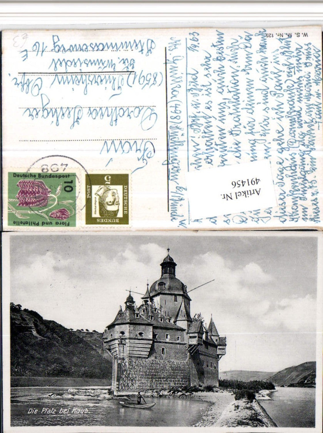 491456,Pfalz Burg Pfalzgrafenstein b. Kaub am Rhein