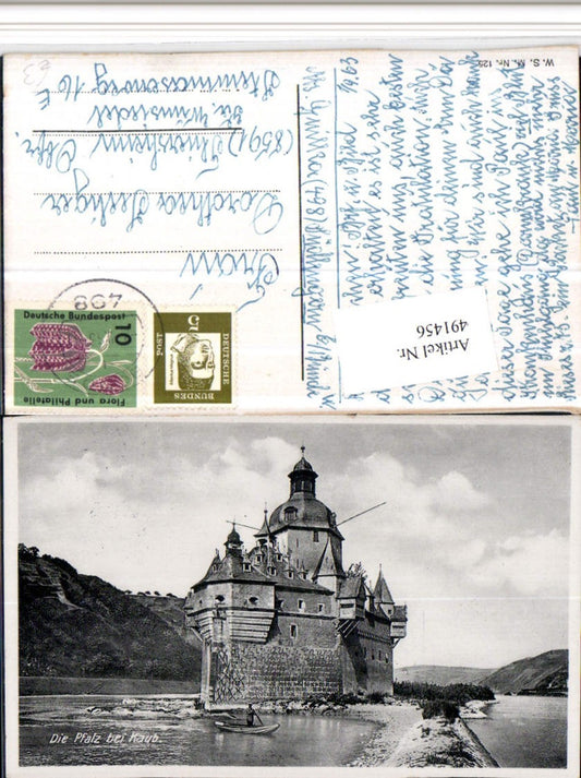 491456,Pfalz Burg Pfalzgrafenstein b. Kaub am Rhein
