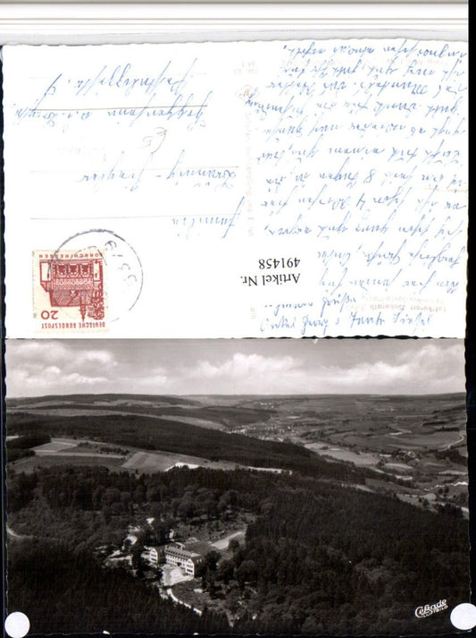 491458,Jünkerath in d. Eifel Dominikus-Savio-Haus Fliegeraufnahme