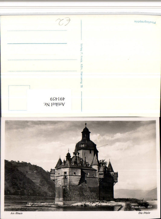 491459,Pfalz Burg Pfalzgrafenstein b. Kaub am Rhein