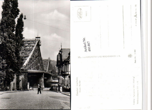 491467,Dresden Loschwitz Blaues Wunder Straßenansicht