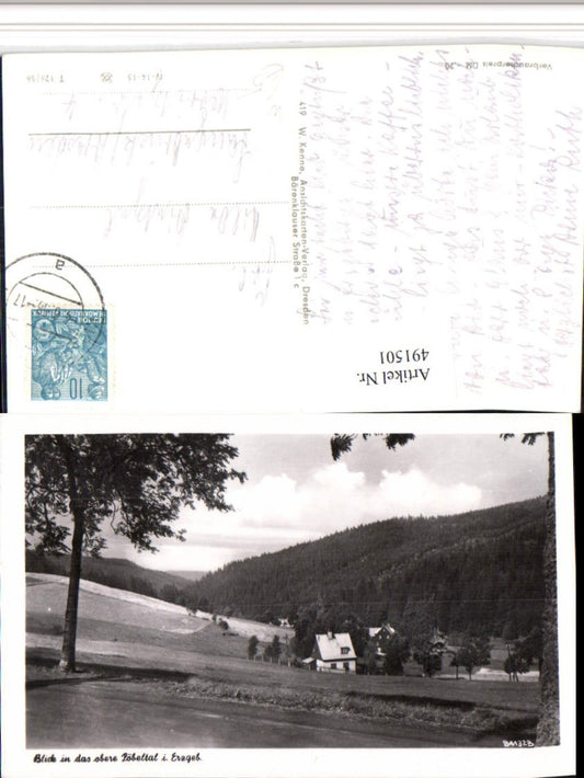 491501,Blick in das obere Pöbeltal im Erzgebirge