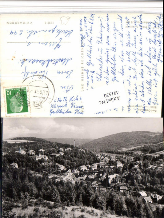 491530,Bad Gottleuba Totale vom Tannenbusch