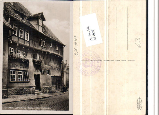 491639, Eisenach Lutherhaus House
