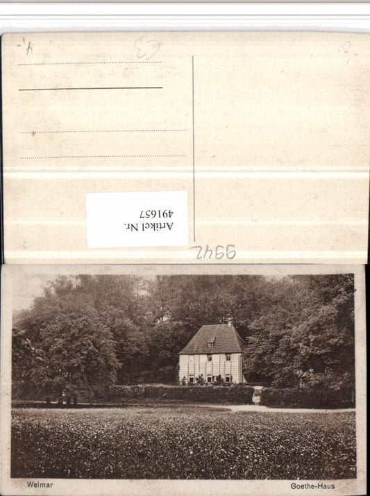 491657,Weimar Goethe-Haus