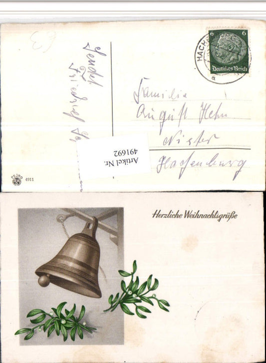 491692,Weihnachten Glocke Mistelzweige Zweige