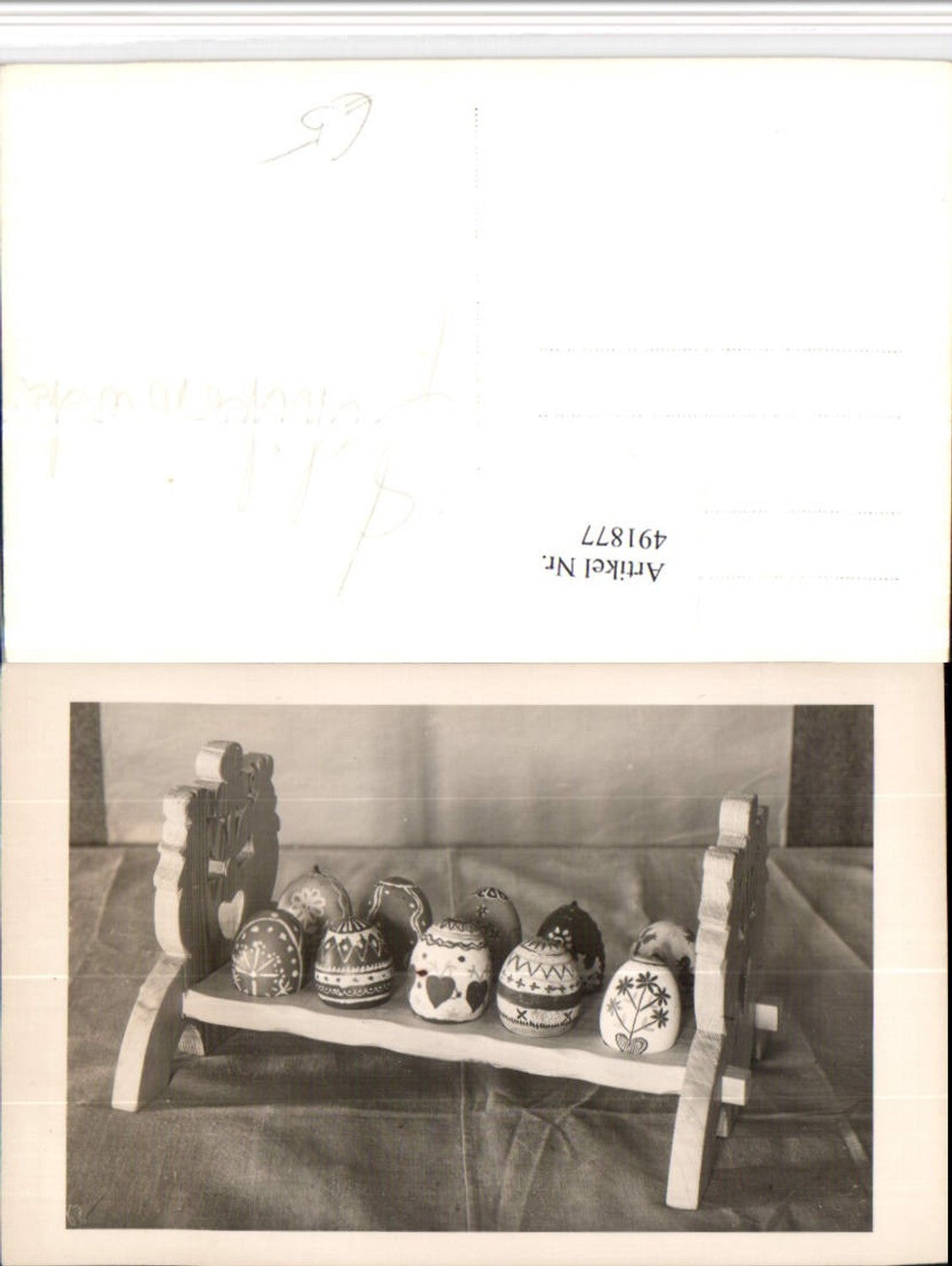 491877, Photo AK Easter Easter eggs Egg decoration