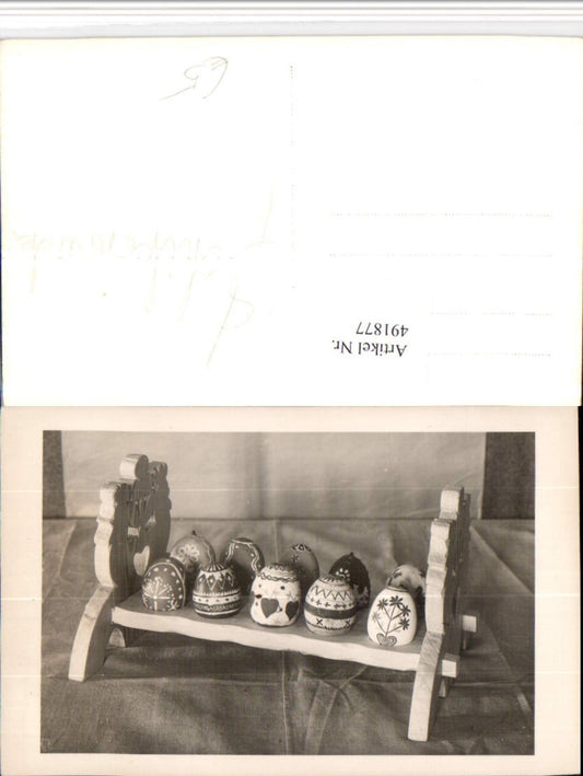 491877, Photo AK Easter Easter eggs Egg decoration