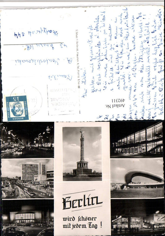 492311,Berlin Siegessäule Säule Gebäude Mehrbildkarte