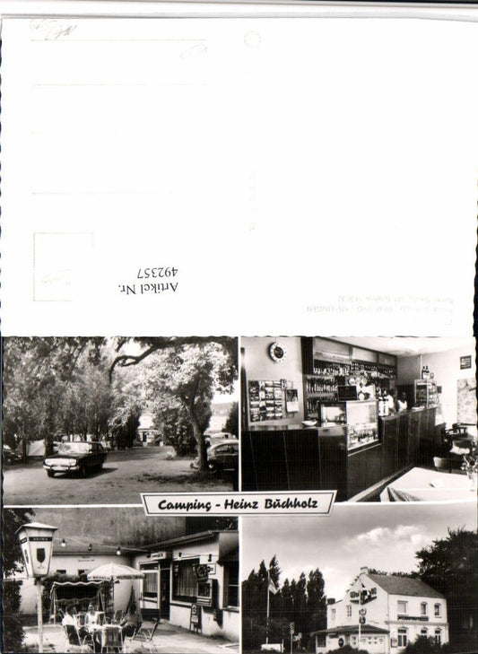492357,Hamburg Stellingen Camping Heinz Buchholz Mehrbildkarte