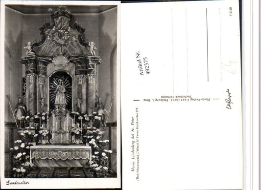 492375, Maria Lindenberg near St. Peter in the Black Forest, Altar of Grace