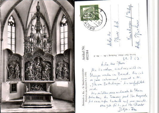 492384, Breisach am Rhein St. Stephansmünster High Altar