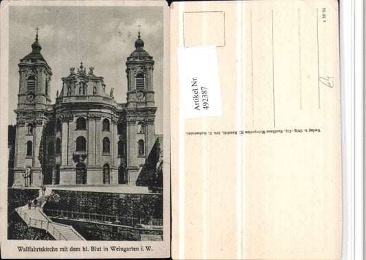 492387, Weingarten Pilgrimage Church St. Martin