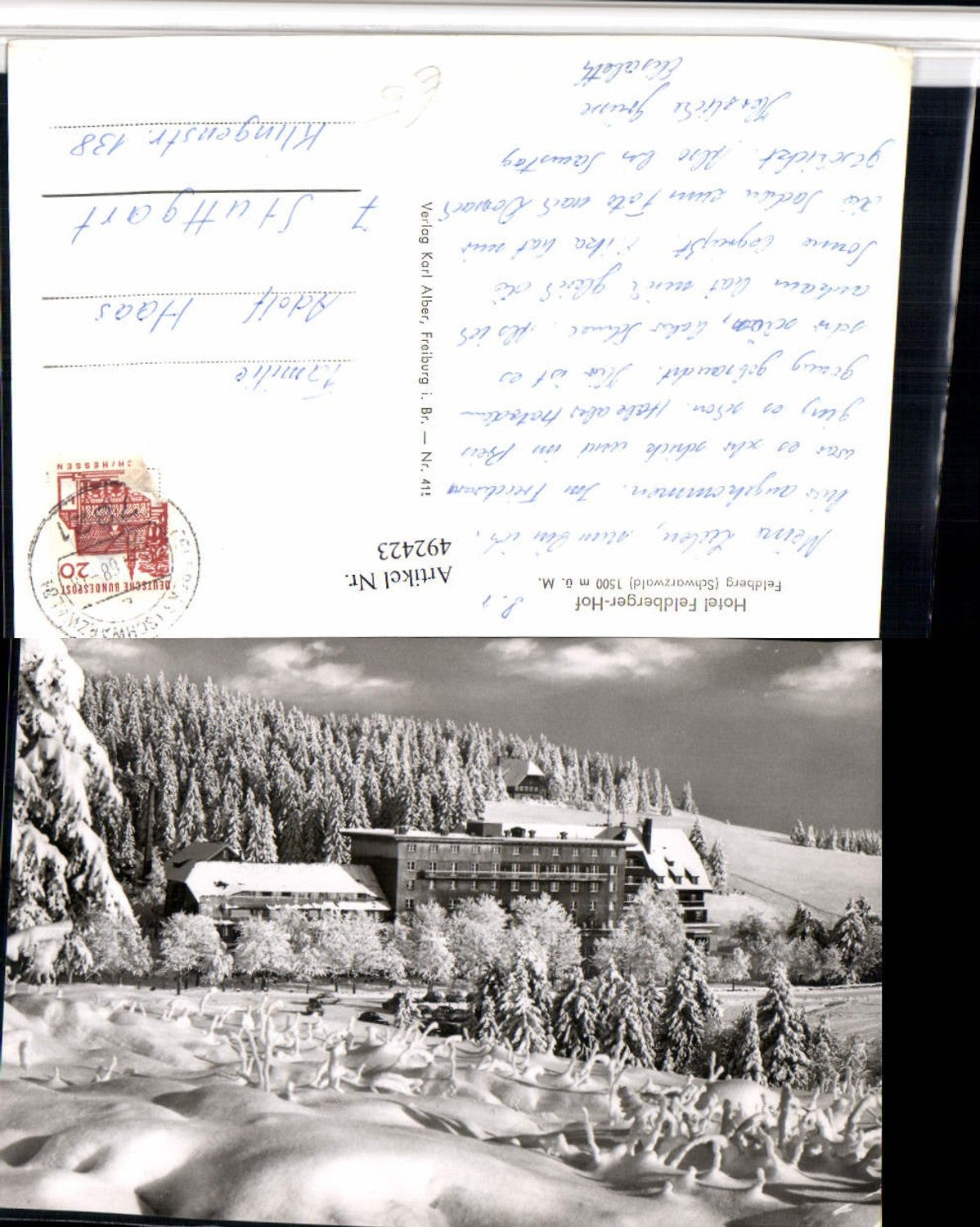 492423,Feldberg im Schwarzwald Hotel Feldberger Hof Winterbild