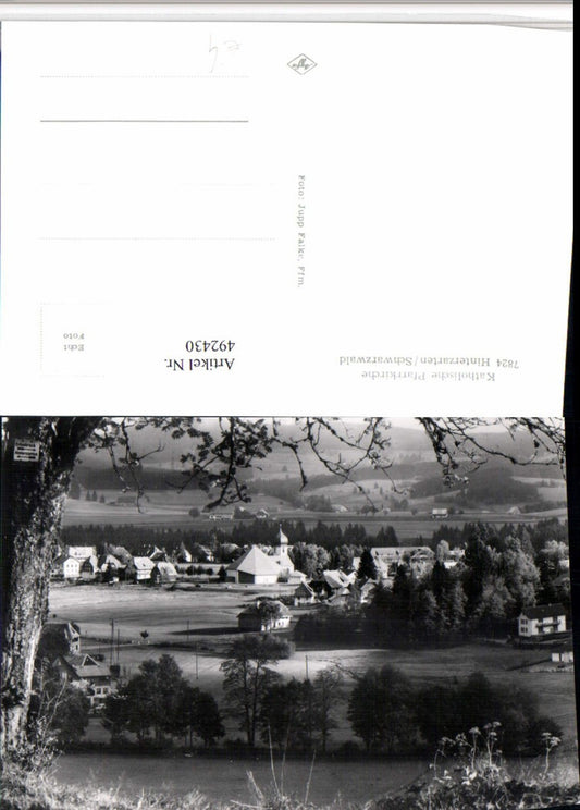 492430, Hinterzarten in the Black Forest, Catholic Parish Church