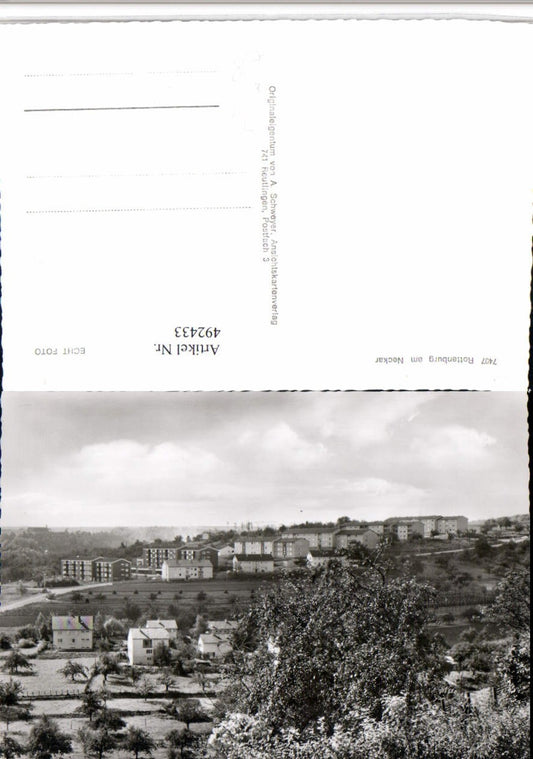 492433, Rottenburg am Neckar, partial view of the settlement