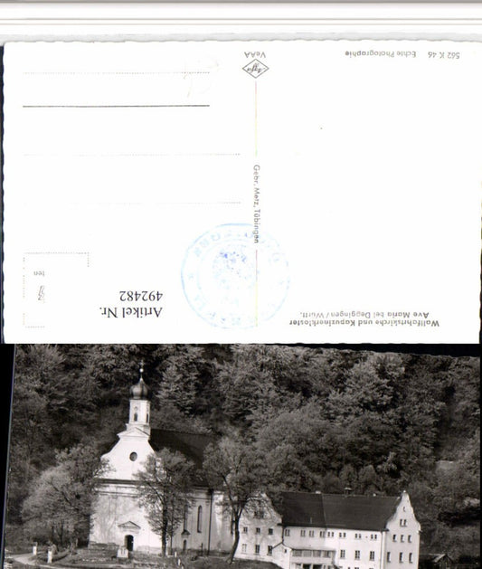 492482, Pilgrimage Church Monastery Ave Maria near Deggingen