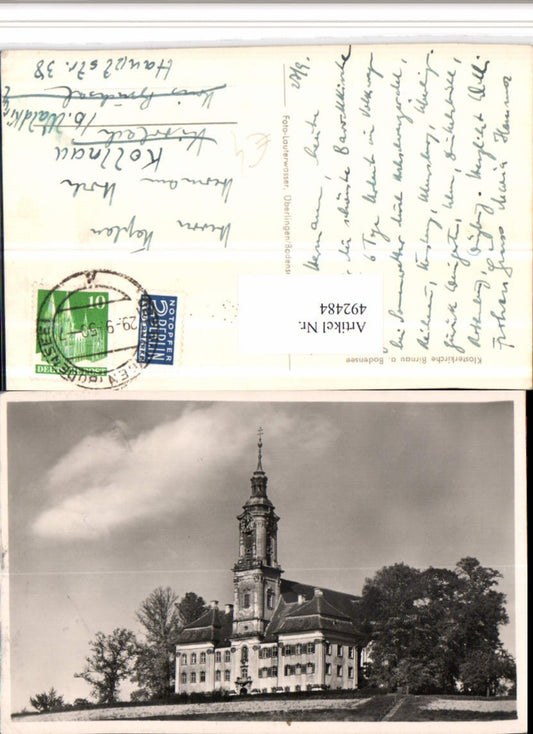 492484,Birnau am Bodensee b. Uhldingen Klosterkirche Kirche