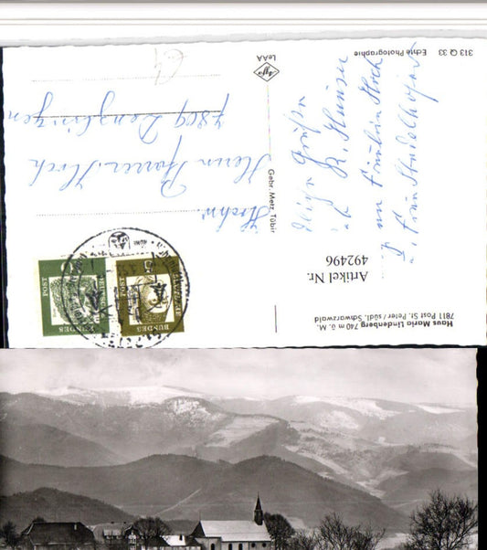 492496, House Church Maria Lindenberg near St. Peter in the Black Forest