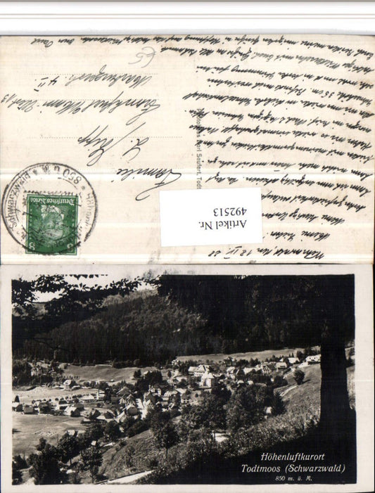 492513, Todtmoos in the Black Forest, Total