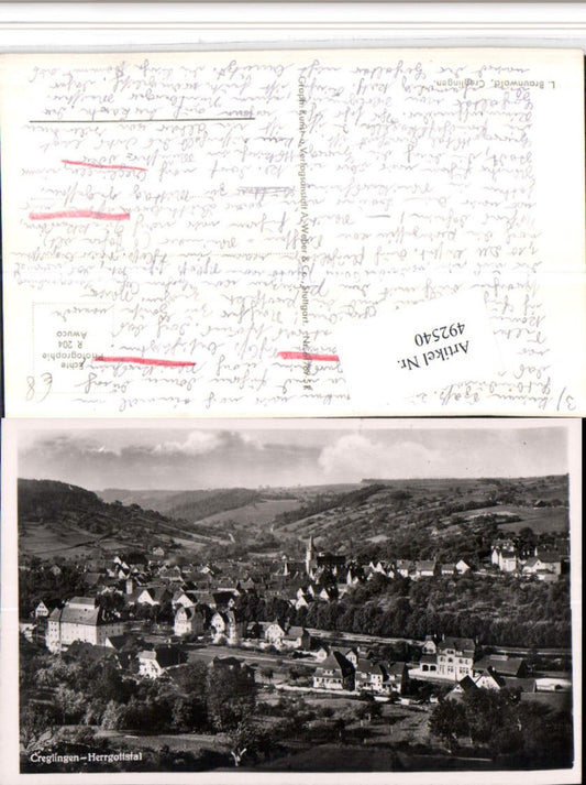 492540, Creglingen Herrgottstal Total