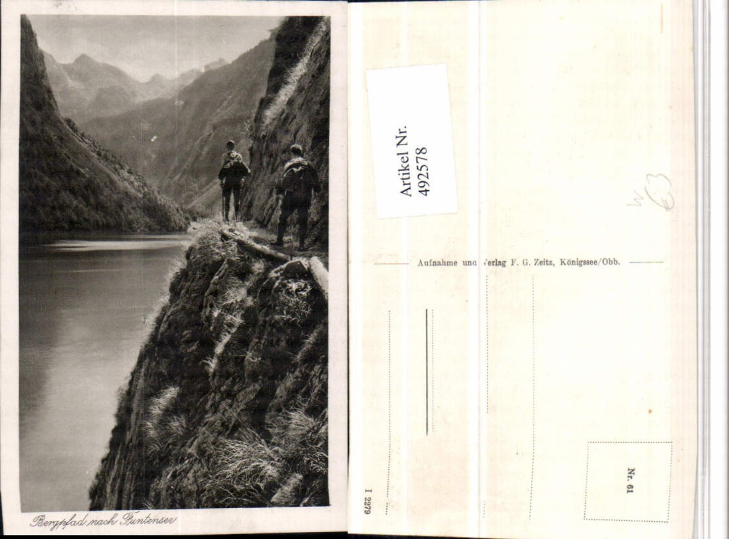 492578, Mountain path to Funtensee near Berchtesgaden, mountain scenery