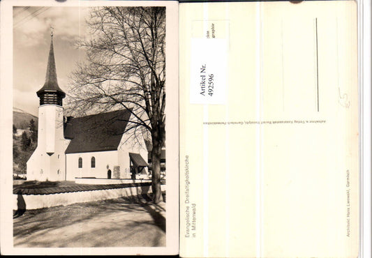492596,Mittenwald Evangelische Dreifaltigkeitskirche Kirche