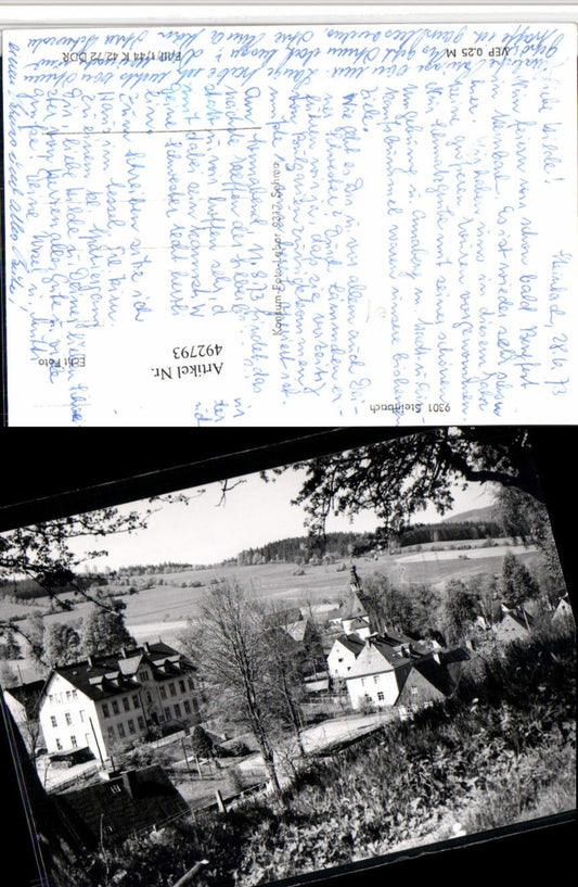 492793,Steinbach im Erzgebirge Teilansicht Kirche