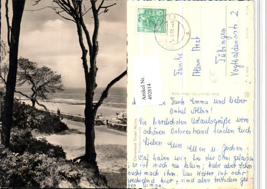 492814,Ostseebad Graal-Müritz Strandpromenade Strand