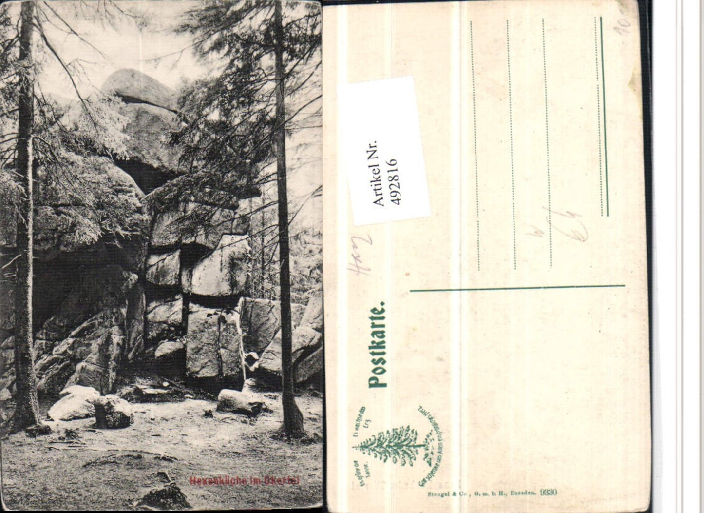 492816,Hexenküche im Okertal b. Schladen-Werla Felsen