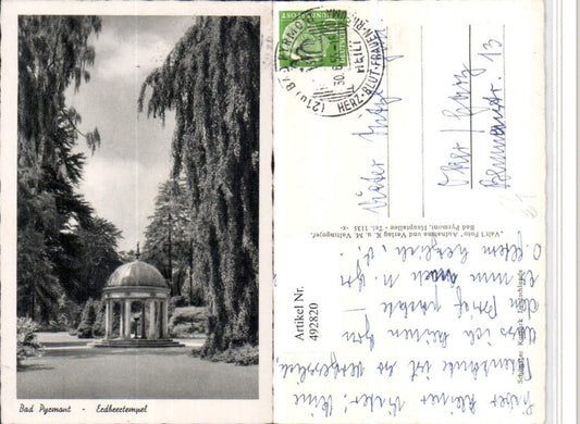 492820,Bad Pyrmont Erdbeertempel Tempel