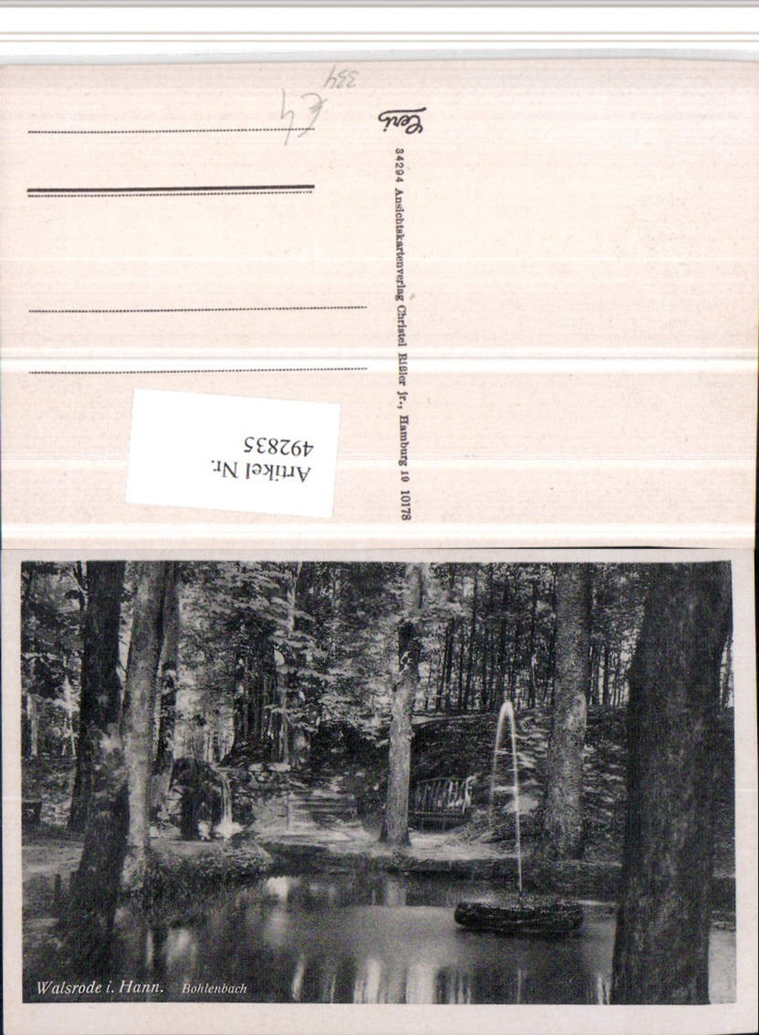 492835,Walsrode Bohlenbach Wald Partie