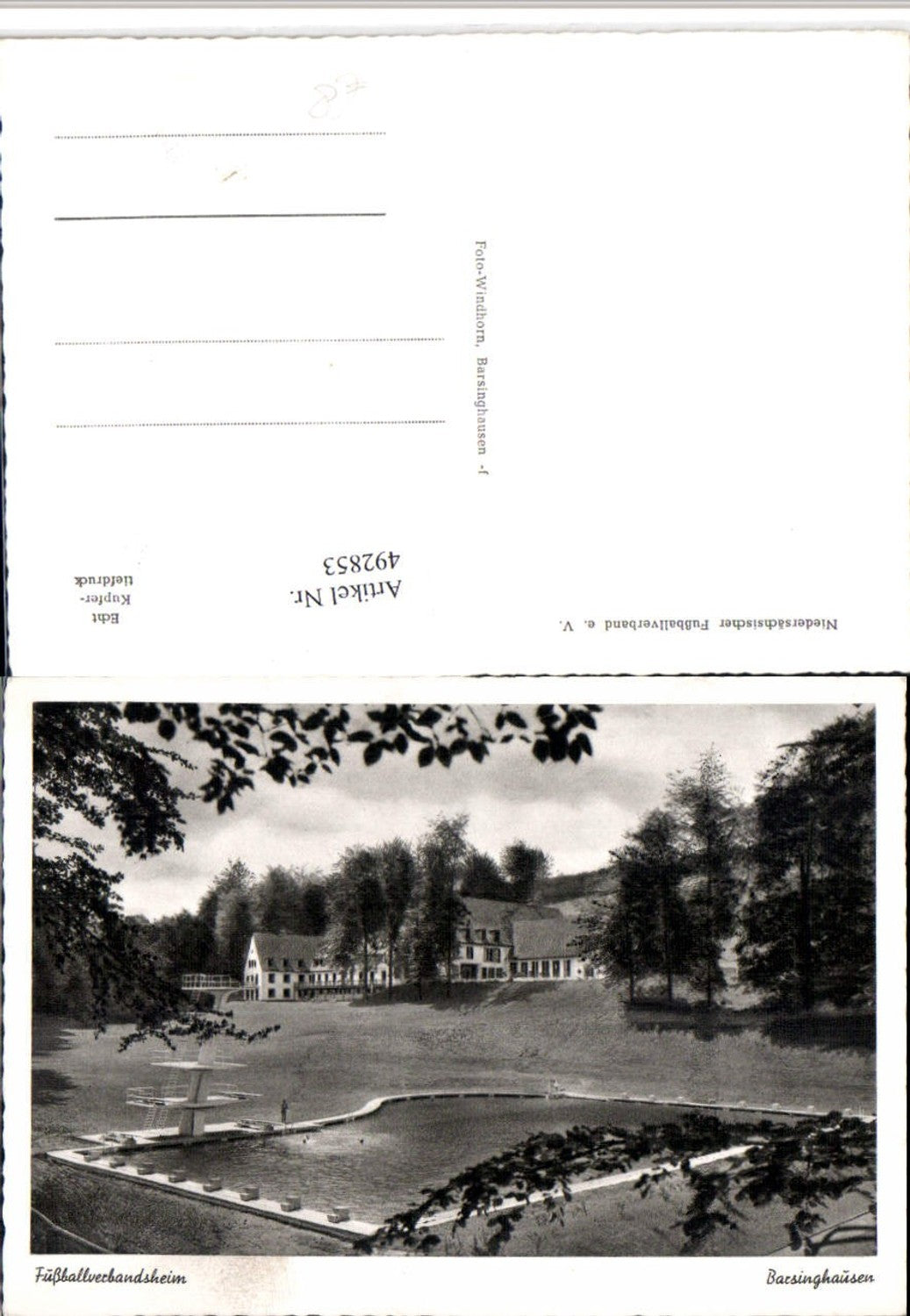 492853,Barsinghausen Fußballverbandsheim Freibad