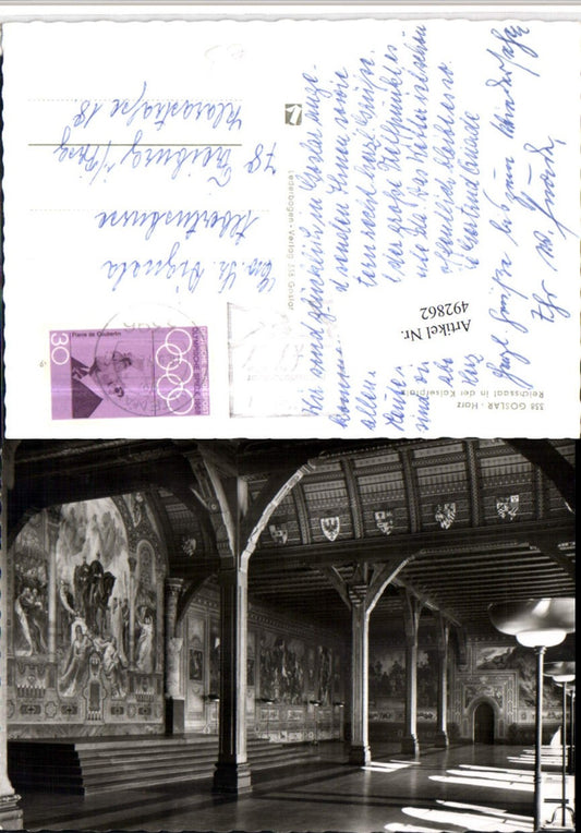 492862,Goslar am Harz Reichssaal Innenansicht