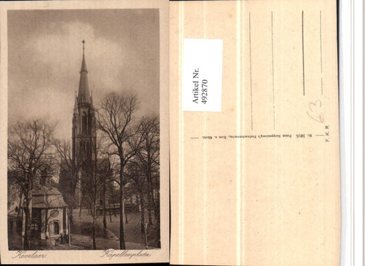 492870,Kevelaer Kapellenplatz Kapelle Kirche