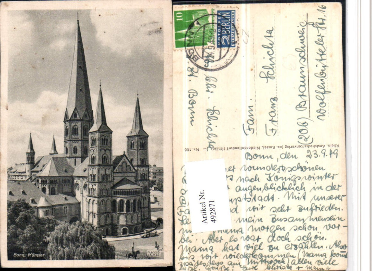 492871,Bonn Münster Kirche