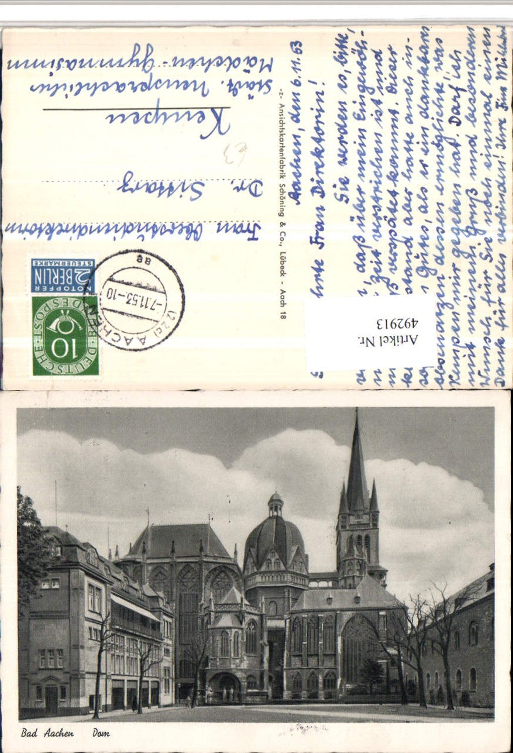 492913,Bad Aachen Dom Kirche