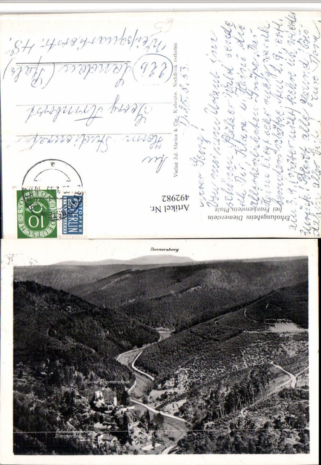 492982,Diemerstein b. Frankenstein Erholungsheim Ruine