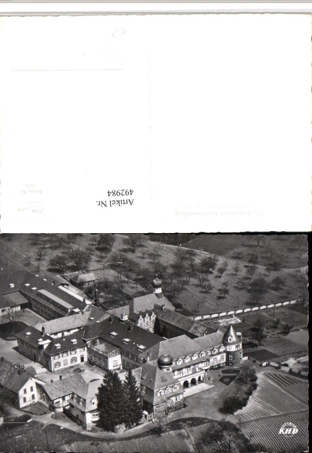 492984,Bergzabern Erholungsheim Liebtrauenberg Fliegeraufnahme